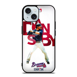 DANSBY SAWANSON ATLANTA BRAVES iPhone 15 Case Cover DANSBY SAWANSON ATLANTA BRAVES iPhone 15 Case Cover