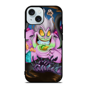 DISNEY VILLAINS URSULA IN LITTLE MERMAID iPhone 15  Case Cover