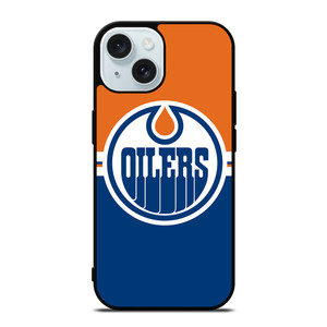 EDMONTON OILERS NHL HOCKEY TEAM LOGO iPhone 15  Case Cover EDMONTON OILERS NHL HOCKEY TEAM LOGO iPhone 15  Case Cover