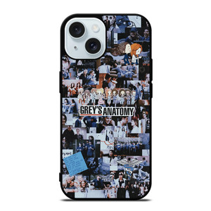 GREYS ANATOMY ALL CHARACTER COLLAGE iPhone 15  Case Cover