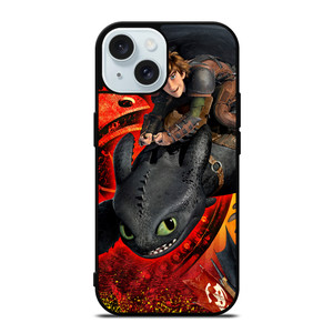 HICCUP AND TOOTHLESS HOW TO TRAIN DRAGON iPhone 15  Case Cover