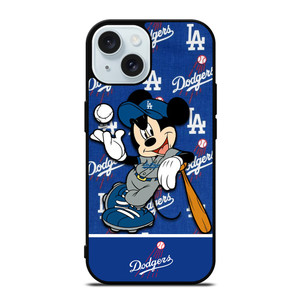 LA DODGERS X MICKEY MOUSE iPhone 15  Case Cover