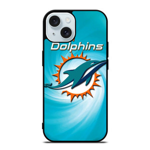 MIAMI DOLPHINS NFL FOOTBALL TEAM iPhone 15  Case Cover MIAMI DOLPHINS NFL FOOTBALL TEAM iPhone 15  Case Cover