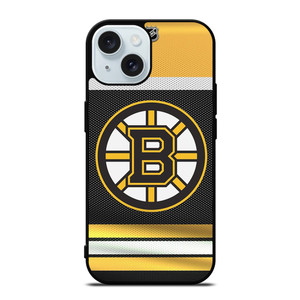 NHL BOSTON BRUINS LOGO iPhone 15 Case Cover NHL BOSTON BRUINS LOGO iPhone 15 Case Cover