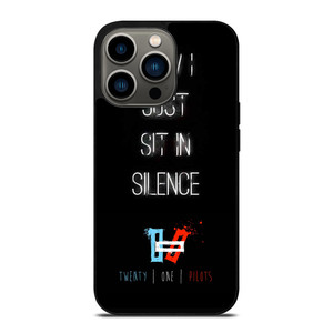 TWENTY ONE PILOTS SIT IN SILENCE iPhone 13 Pro Case TWENTY ONE PILOTS SIT IN SILENCE iPhone 13 Pro Case