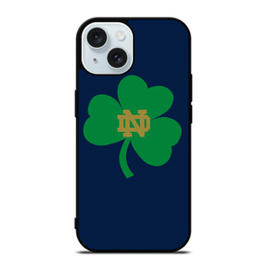 NOTRE DAME FIGHTING IRISH LEAF LOGO iPhone 15  Case Cover