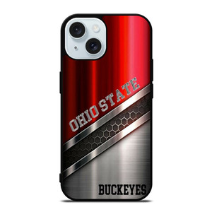 OHIO STATE BUCKEYES LOGO FOOTBALL TEAM iPhone 15  Case Cover