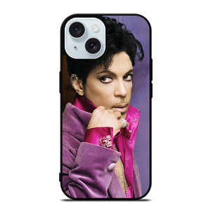 PRINCE PURPLE LEGEND IN MEMORIAM iPhone 15 Case Cover PRINCE PURPLE LEGEND IN MEMORIAM iPhone 15 Case Cover