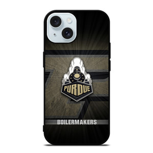 PURDUE BOILERMAKERS BASKETBALLTEAM LOGO iPhone 15 Case Cover PURDUE BOILERMAKERS BASKETBALLTEAM LOGO iPhone 15 Case Cover