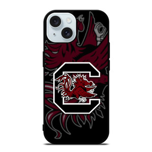 SOUTH CAROLINA GAMECOCKS BATCH iPhone 15  Case Cover SOUTH CAROLINA GAMECOCKS BATCH iPhone 15  Case Cover