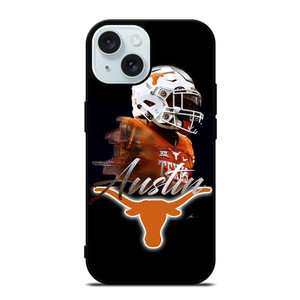 TEXAS LONGHORNS FOOTBALL AUSTIN iPhone 15 Case Cover TEXAS LONGHORNS FOOTBALL AUSTIN iPhone 15 Case Cover