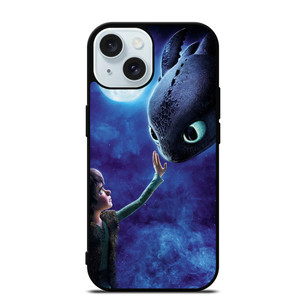 TOOTHLESS DRAGON AND HICCUP iPhone 15  Case Cover