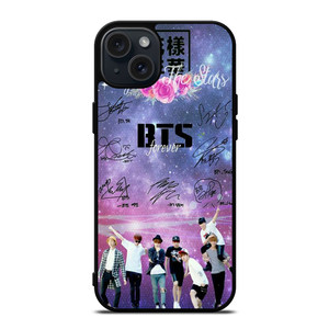 BTS VANGTAN BOYS KPOP SIGNATURE iPhone 15 Plus Case