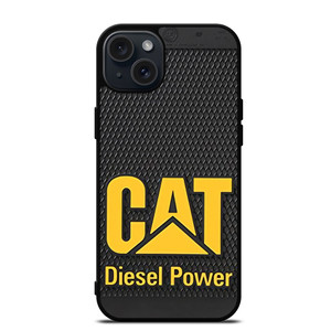 CATERPILLAR DIESEL POWER METALLOGO iPhone 15 Plus Case