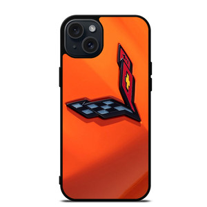 CHEVY CORVETTE LOGO WING iPhone 15 Plus Case