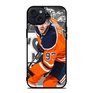 CONNOR MCDAVID 97 HOCKEY iPhone 15 Plus Case