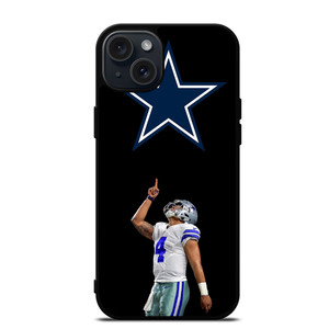 DAK PRESCOTT DALLAS COWBOYS FOOTBALL STAR iPhone 15 Plus Case