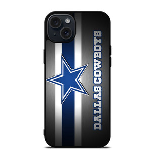 DALLAS COWBOYS FOOTBALL STRIPES iPhone 15 Plus Case