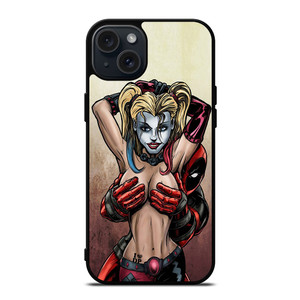 DEADPOOL AND HARLEY QUINN iPhone 15 Plus Case DEADPOOL AND HARLEY QUINN iPhone 15 Plus Case