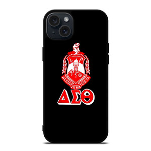 DELTA SIGMA THETA BLACK WALL iPhone 15 Plus Case