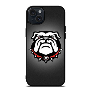 GEORGIA BULLDOGS UGA LOGO iPhone 15 Plus Case GEORGIA BULLDOGS UGA LOGO iPhone 15 Plus Case