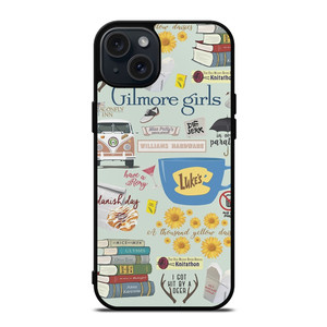 GILMORE GIRLS COLLAGE iPhone 15 Plus Case GILMORE GIRLS COLLAGE iPhone 15 Plus Case