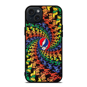 GRATEFUL DEAD DANCING iPhone 15 Plus Case GRATEFUL DEAD DANCING iPhone 15 Plus Case