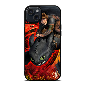 HICCUP AND TOOTHLESS HOW TO TRAIN DRAGON iPhone 15 Plus Case HICCUP AND TOOTHLESS HOW TO TRAIN DRAGON iPhone 15 Plus Case