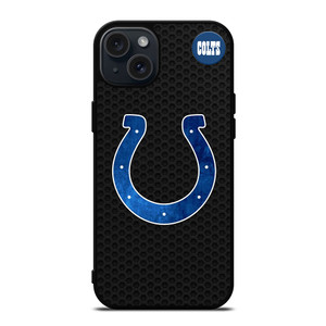 INDIANAPOLIS COLTS HEXA TEAM LOGO iPhone 15 Plus Case