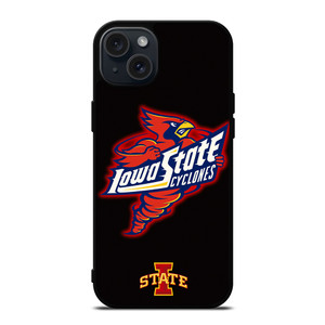 IOWA STATE CYCLONES LOGO iPhone 15 Plus Case IOWA STATE CYCLONES LOGO iPhone 15 Plus Case