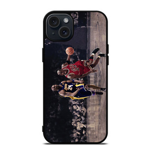 KOBE BRYANT VS MICHAEL JORDAN iPhone 15 Plus Case