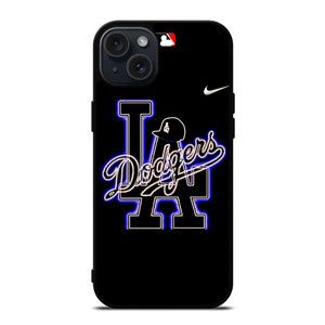 LA DODGERS MLB NIKE iPhone 15 Plus Case LA DODGERS MLB NIKE iPhone 15 Plus Case