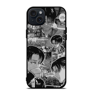 LEVI ACKERMAN ATTTACK ON TITAN MANGA iPhone 15 Plus Case