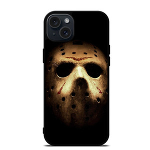 MASK OF JASON FRIDAY THE 13TH iPhone 15 Plus Case MASK OF JASON FRIDAY THE 13TH iPhone 15 Plus Case