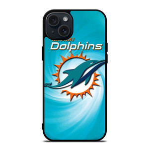 MIAMI DOLPHINS NFL FOOTBALL TEAM iPhone 15 Plus Case MIAMI DOLPHINS NFL FOOTBALL TEAM iPhone 15 Plus Case