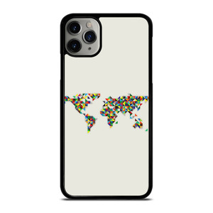 MINIMALISTIC WORLD MAP iPhone 11 Pro Max Case