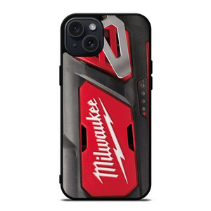 MILWAUKEE TOOL EMBLEM LOGO ICON iPhone 15 Plus Case MILWAUKEE TOOL EMBLEM LOGO ICON iPhone 15 Plus Case