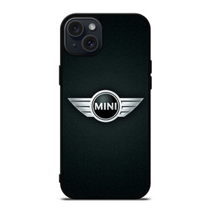 MINI COOPER CAR EMBLEM iPhone 15 Plus Case MINI COOPER CAR EMBLEM iPhone 15 Plus Case