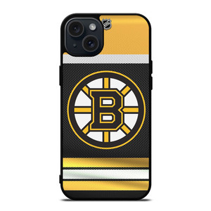 NHL BOSTON BRUINS LOGO iPhone 15 Plus Case NHL BOSTON BRUINS LOGO iPhone 15 Plus Case
