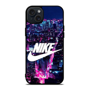 NIKE LOGO THE CITY iPhone 15 Plus Case