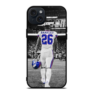NY NEW YORK GIANTS SAQUON BARKLEY END GAME iPhone 15 Plus Case