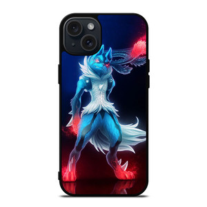 POKEMON LUCARIO POCKET MONSTERS iPhone 15 Plus Case