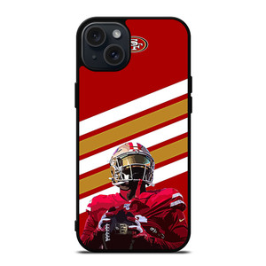 SAN FRANCISCO 49ERS FOOTBALL SF LOGO iPhone 15 Plus Case