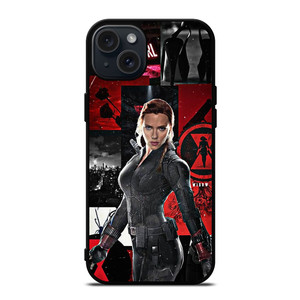 SCARLETT JOHANSSON BLACK WIDOW iPhone 15 Plus Case