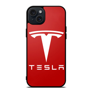 TESLA MOTORS RED LOGO iPhone 15 Plus Case TESLA MOTORS RED LOGO iPhone 15 Plus Case