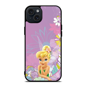 TINKER BELL PETERPAN FLOWERS iPhone 15 Plus Case