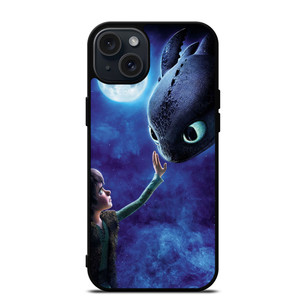 TOOTHLESS DRAGON AND HICCUP iPhone 15 Plus Case