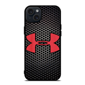 UNDER ARMOUR BLACK SYMBOL RED iPhone 15 Plus Case UNDER ARMOUR BLACK SYMBOL RED iPhone 15 Plus Case