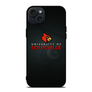UNIVERSITY OF LOUISVILLE CARDINALS FOOTBALL LOGO MASCOT iPhone 15 Plus Case UNIVERSITY OF LOUISVILLE CARDINALS FOOTBALL LOGO MASCOT iPhone 15 Plus Case