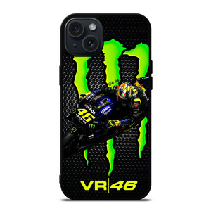 VALENTINO ROSSI THE DOCTOR VR46 MOTO GP iPhone 15 Plus Case VALENTINO ROSSI THE DOCTOR VR46 MOTO GP iPhone 15 Plus Case